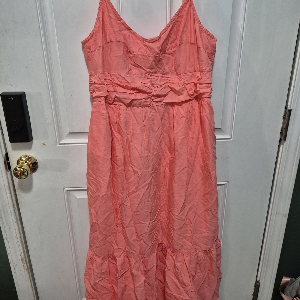 Universal Thread Coral Maxi Dress
